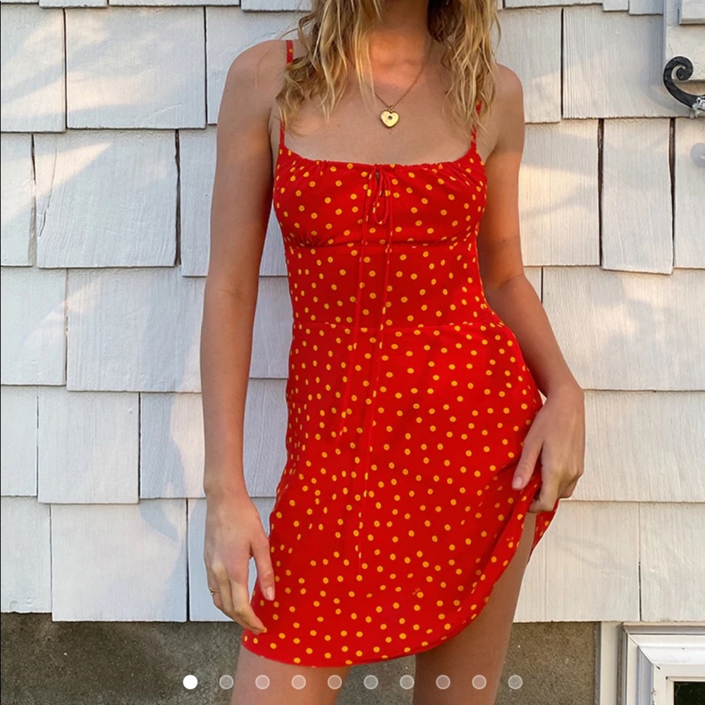 Réalisation Par Inez dress in Rossa - altered length